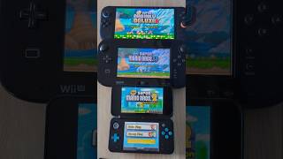 New Super Mario Bros- Nintendo Switch 2 vs WiiU vs New 2DS XL Speed Comparison