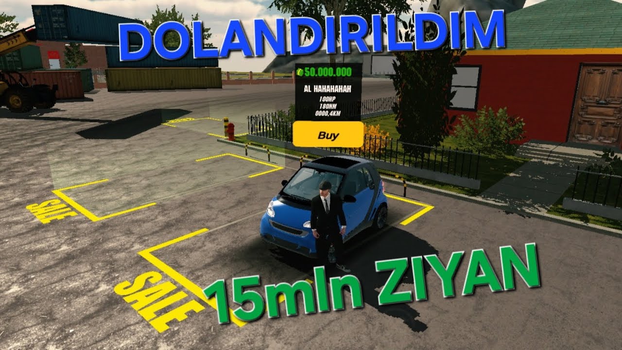 CAR PARKING😁DOLANDIRILDIM😶50M BAZARDAKI BUTUN MASINLARI ALDIM