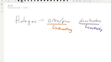 CHEM113 14 15 Halogen Exception