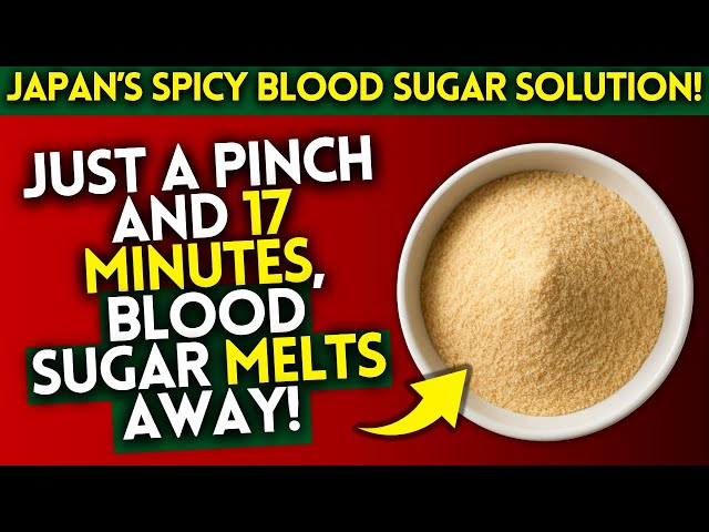 This Hot Spice REDUCES 90% of Blood Sugar in Just 17 Minutes!