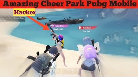 Pubg hacker in Cheer park gameplay😲😲
