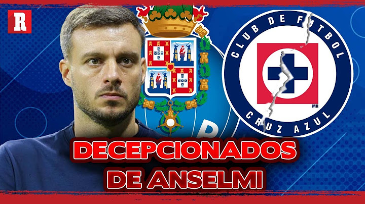AFICIONADOS de CRUZ AZUL DECEPCIONADOS de MARTÍN ANSELMI