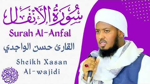 Surah Al AnFal Full By Sheikh Hassan Al Wajidi سورة الأنفال القارئ حسن الواجدي ❤️🤲🤲🕌🤲☪️❤️