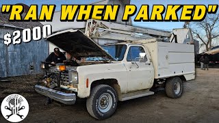 Thumbnail for Will a CHEAP Bucket Truck still Run, Drive, and WORK after 10 YEARS??