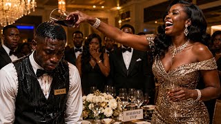 UNAWARE HE WAS THE BILLIONAIRE HEIR HIS WIFE AND HER MOTHER POURED WINE ON HIM AT A LUXURY GALA