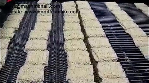 Automatic Fried Instant Noodle Production Line|Instant Noodle Manufacturing Plant