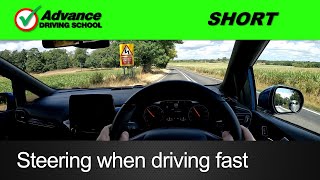 Steering when driving fast  |  SHORT
