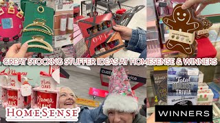 GREAT STOCKING STUFFER IDEAS FROM HOMESENSE & WINNERS 🎁
