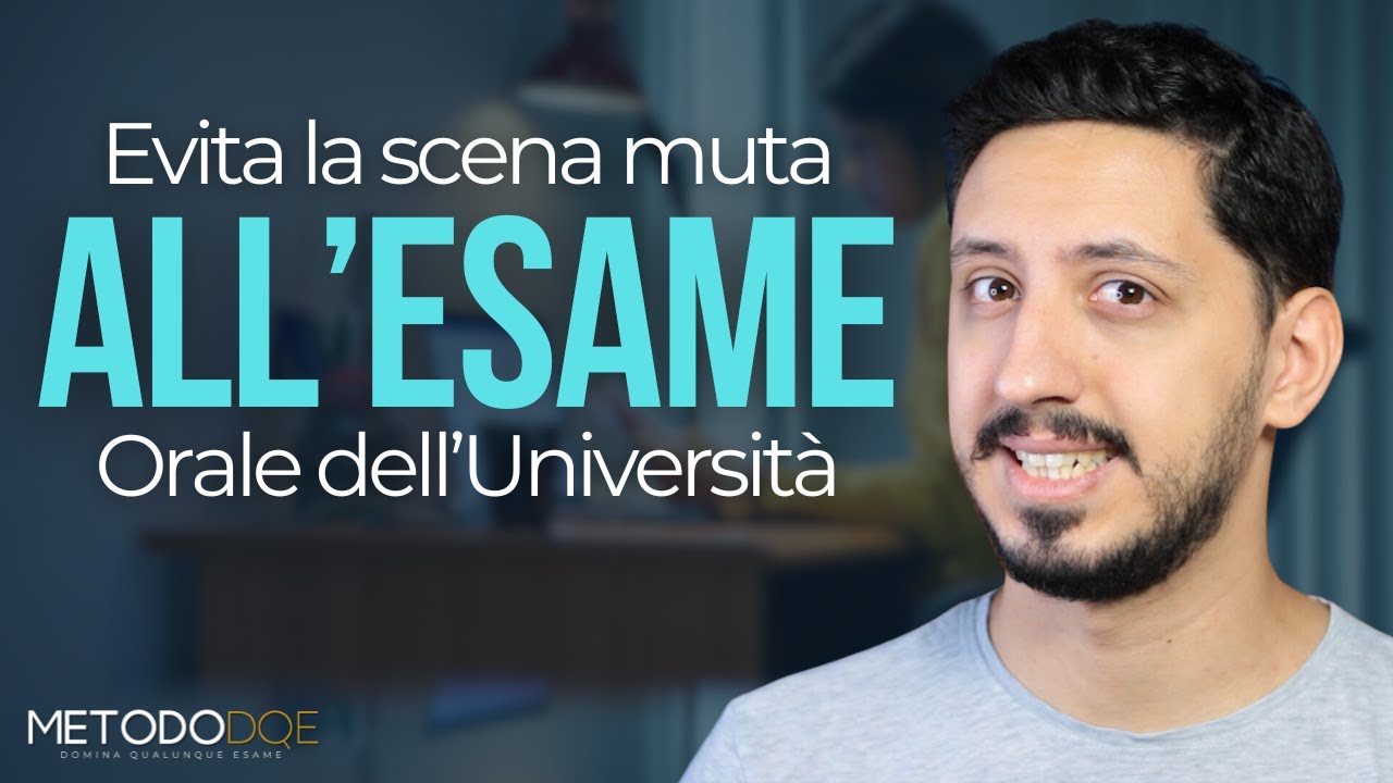 Esame Orale all'Università: Come Evitare di Fare Scena Muta! - YouTube