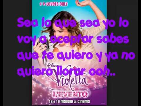 Violetta Como Quieres Que Te Quiera Karaoke