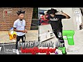 Yungeen Ace & Spinabenz - “Who I Smoke” | LYRIC PRANK ON GANGBANGER 😳 **I GOT WITH HIS SISTER**