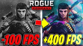 ✔ROGUE COMPANY Low End PC | Lag Fix |  400 FPS | Ultimate ROGUE COMPANY FPS Boost Guide 2022