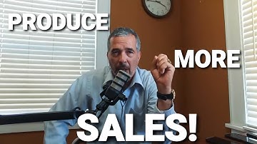 SECRETS TO PRODUCING MORE SALES: with my 5/5/5 Rule