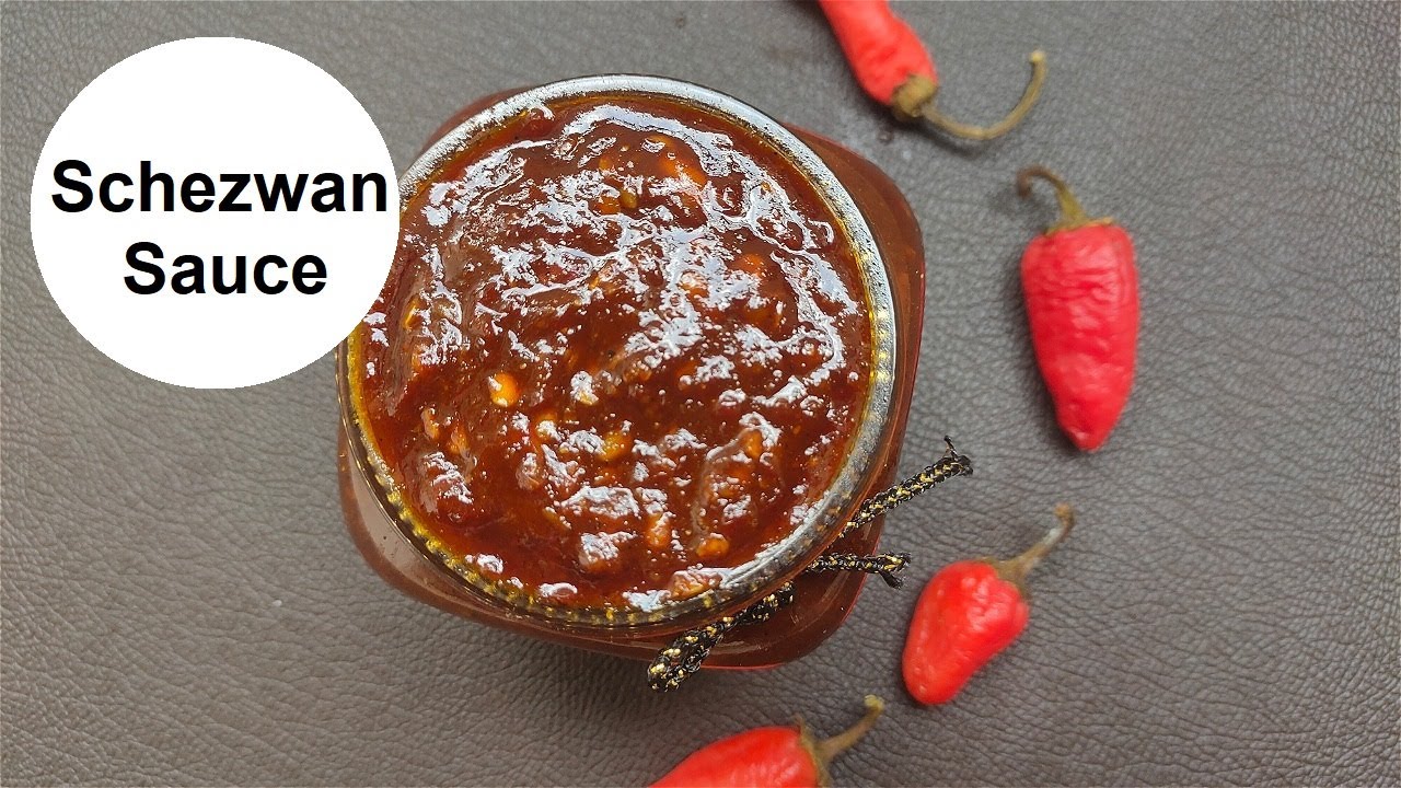 Schezwan Sauce Recipe Schezwan Chutney Recipe How To Make Schezwan sauce & Schezwan Chutney