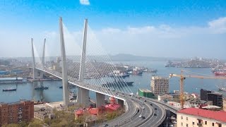видео Vladivostok Мост через бухту Золотой Рог открыт!!! 11