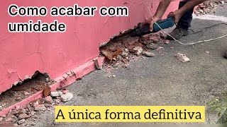 COMO ACABAR COM PROBLEMA DE UMIDADE NO PÉ DA PAREDE 