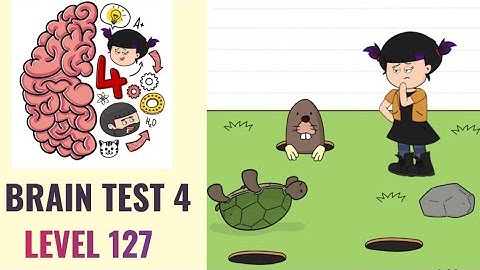 🧠 Brain Test 4 Level 127 | I must help that tortoise | Walkthrough