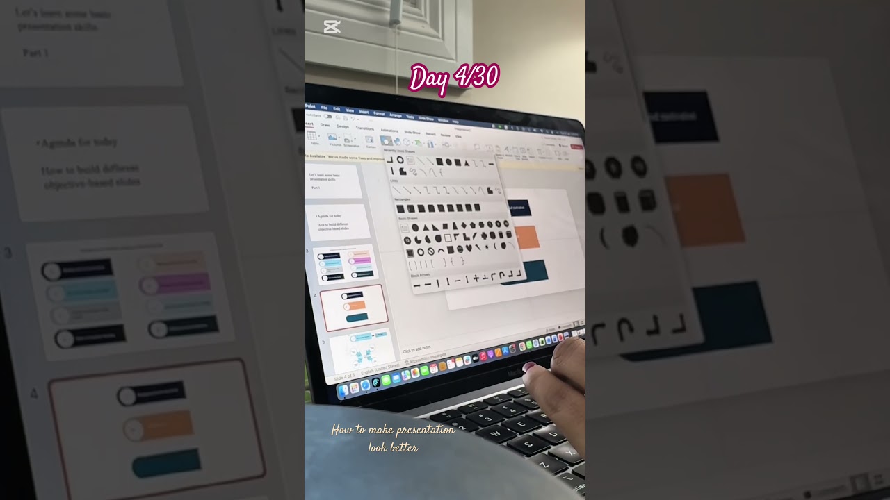 Mini vlog | Day 4/30 🌸 how to make presentation look better | PhD struggle | 