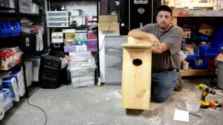 Wood Duck House this is a short video on how to make a wood duck house.