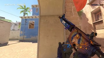 🎯 ManggustPeek’s M4A4 The Emperor Triple Kill | Mid & B Hold | CS2 Mirage