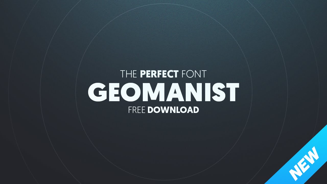 geomanist medium font