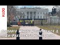 White House Update - Fence removed & a hike to the VP’s & some historic Presidential Homes in DC.