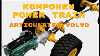 Komponen power train adt/Articulated volvo