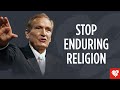 Adrian rogers you are saved by grace not by religion