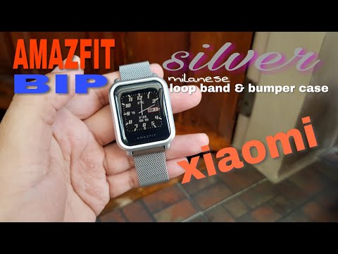 amazfit bip silver