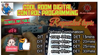 ELIWELL IWC750LX PROGRAM FROM DEFAULT TO CHILLER SETTINGS (TAGALOG SUBS)
