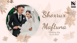 Shoxrux Maftuna Wedding Day Dunyo Toyxonasi 13102023