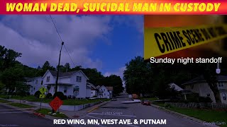 Woman Dead, Suicidal Man In Custody In Red Wing, Minnesota