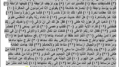الشيخ احمد جلال عبد السلام وتلاوة سورة النازعات