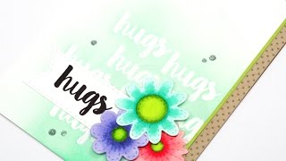MFTv - Emboss Resist with the Sensational Stitched Flowers Card Kit
