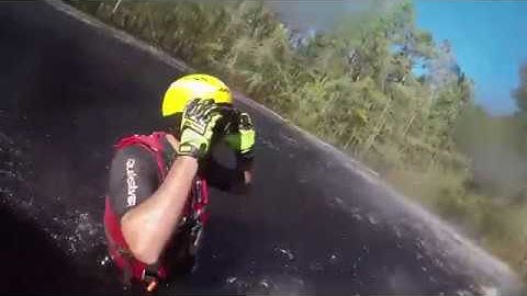 U S  Coast Guard Chief Petty Officer Brad Fitzpatrick a rescues 2 people & 6 dogs