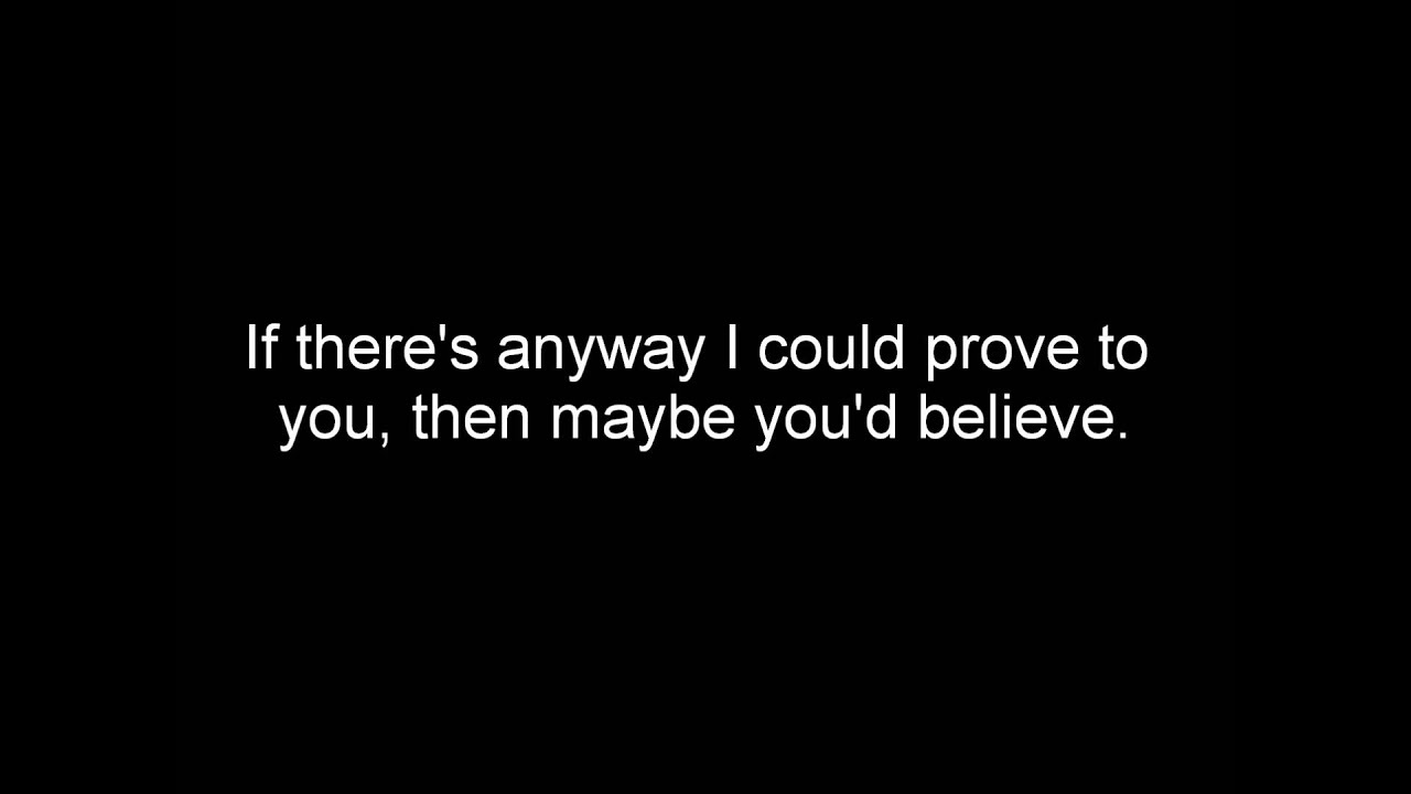 Fit For Rivals Can T Live Without You Lyrics Youtube