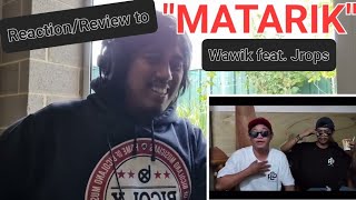 Reaction/Review to Wawik- Matarik feat. Jrops