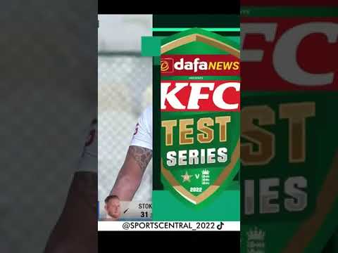 Ben Stokes Strikes #Pakistan vs #England #UKsePK #SportsCentral #Shorts #PCB MY2L