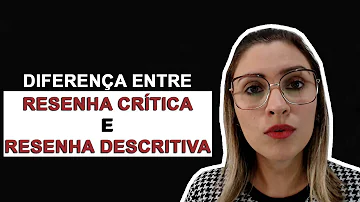 O que é crítica descritiva?