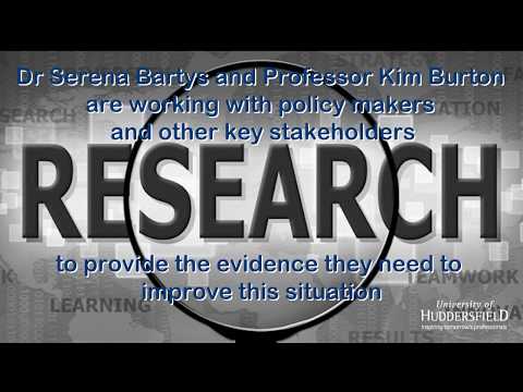 Dr Serena Bartys' and Professor Kim Burton's research on work and health policy by University of Huddersfield News & Research
