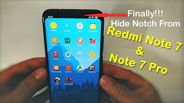 How to Hide Notch in Redmi Note 7 Pro - Finally!!!
