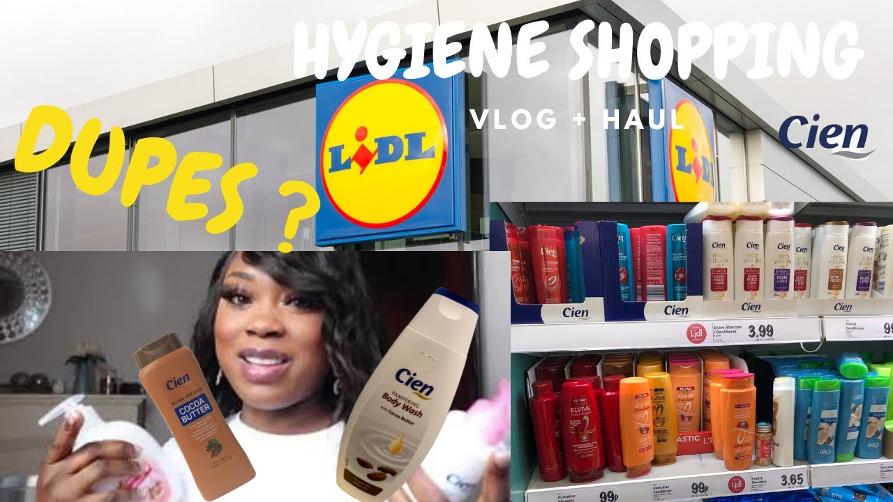 AFFORDABLE HYGIENE SHOPPING VLOG + HAUL | COME LIDL SHOP WITH ME FOR HYGIENE PRODUCTS (CIEN)