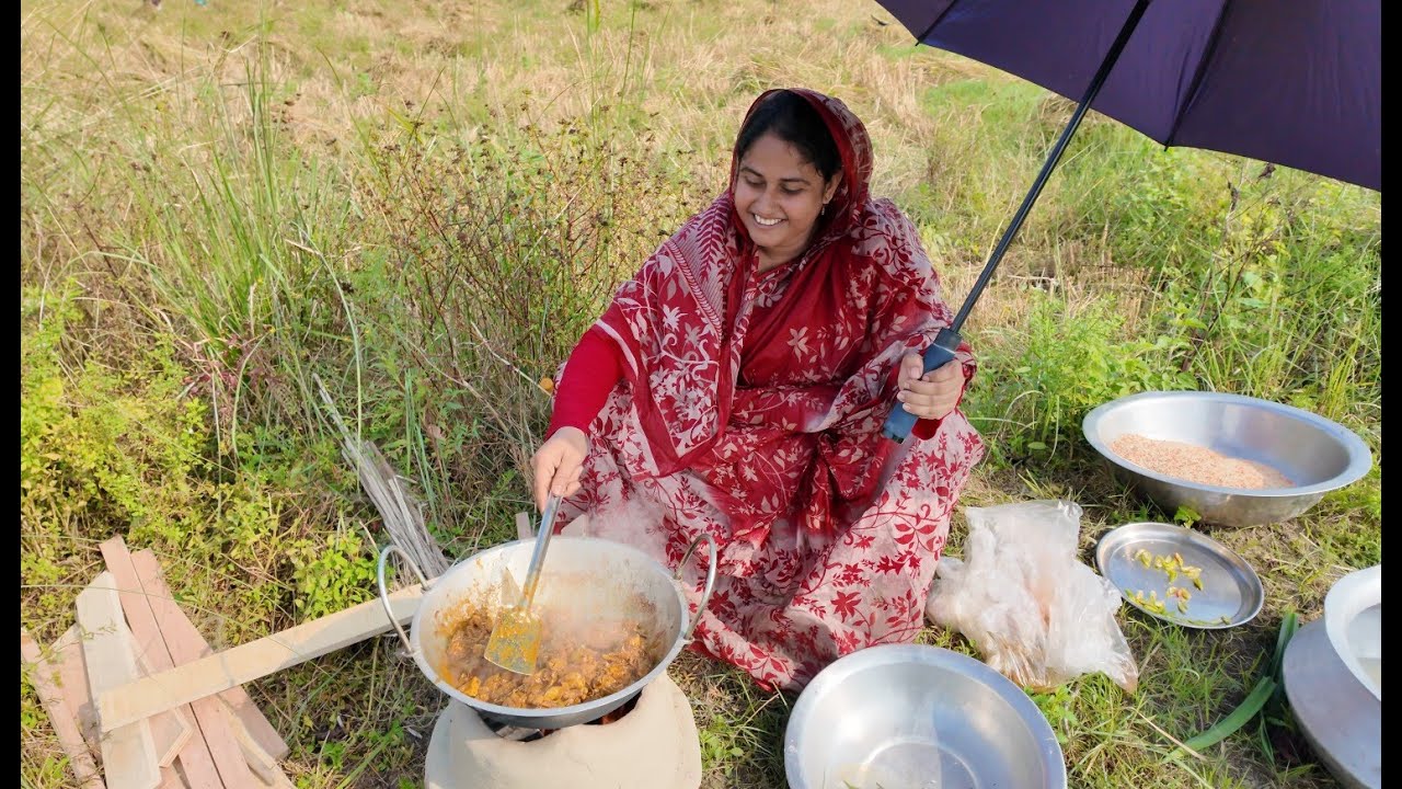 ধান খেতে সবাই মিলে খিচুড়ি রান্না করে খেলাম | Doyel Agro
