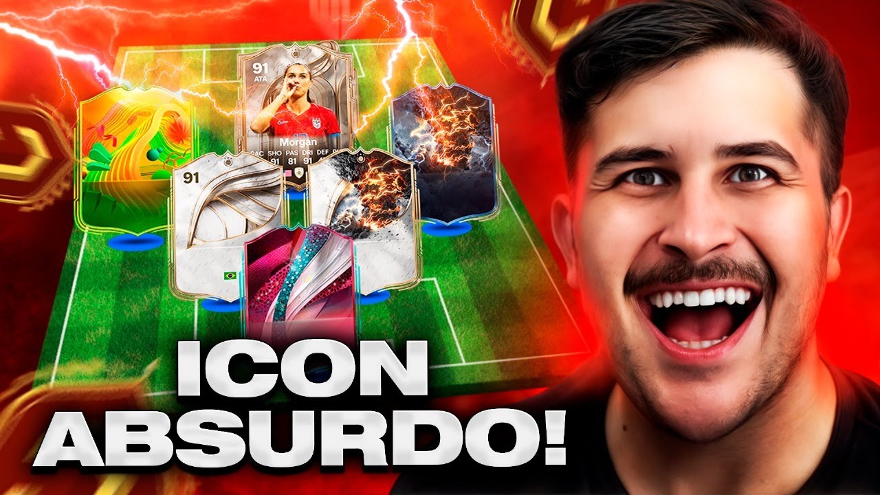 CONSEGUI UM ICON BR INSANO NO NOVO TIME DO BANQUETA PRA WL DO FC 26!