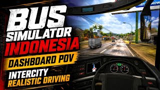 Intercity driving| Pov Driving | Bus Simulator Indonesia |2026 | Dashboard Drive 