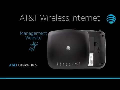 Wireless Internet Management Website | AT&T Wireless