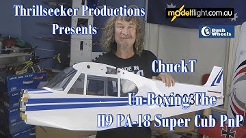H9 PA-18 Super Cub Un -Boxing with ChuckT