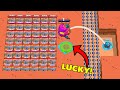 100% LUCKY EVE! | Brawl Stars Funny Moments & Glitches & Fails 2022 #697