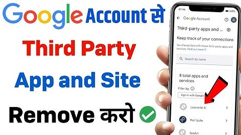 Google account sai third party App and site Remove kro // Google account sai third party app remove