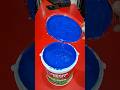 Let's Color mixing - Making Deep Blue Paint #blue #paint #colors #machine